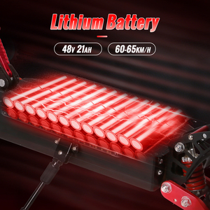 Scooter Eléctrico de Almacén de la UE y el Reino Unido, 3600w, Motor Dual, 48v, 21Ah, Todoterreno, Tres Frenos de Disco, para Desplazamientos Urbanos para Adultos, Scooter Eléctrico con Certificación CE y UL - Product Image 5
