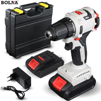 Perceuse électrique rechargeable haute puissance 21V pour la maison, kit d'outils portables à percussion au lithium