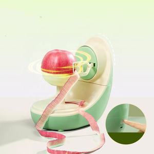 Éplucheur de <span class=keywords><strong>pommes</strong></span> électrique, rechargeable par USB, éplucheur de fruits entièrement automatique, couteau à fruits multifonction avec lame à éplucher - Product Image 1