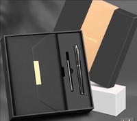 Cahier en cuir A5 avec 100 feuilles Organisateur de boîte-cadeau magnétique Fil de reliure thermique Journal de couture/planificateur