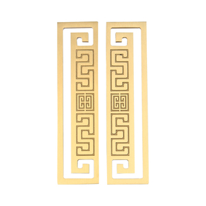 Manijas de Latón Sólido Estilo Chino Nuevo de Weichuan Hardware, Tiradores Dorados Antiguos para Puertas de Armario, Perillas para Armario - Product Image 1
