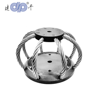 Isolateur de câble métallique série GGQ pour usage maritime, structure compacte, isolateur anti-vibrations