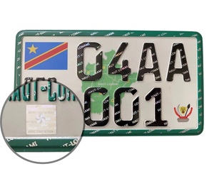 Placas de Matrícula Europeas, Estadounidenses y Japonesas de Aluminio con Impresión UV, Acabado Texturizado, 1 mm de Grosor, Color Personalizado y Muestra Gratuita - Product Image 3