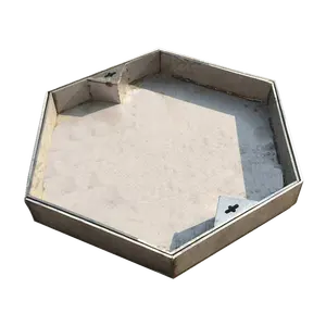 Galvanized Steel A15 Waterproof Recessed Manhole Covers