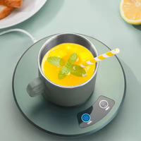 Sous-verre de refroidissement et de chauffage 2 en 1 Portable USB Cooling Plate Mug Warmer Coaster for Coffee Milk Beverage