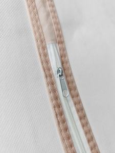 लक्जरी पारदर्शी शादी की पोशाक बैग फोल्डेबल पोर्टेबल धूल कवर दुल्हन के लिए जिपर हैंडल कस्टम लोगो - Product Image 5