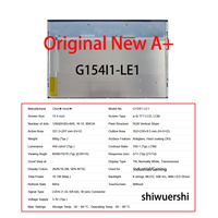 Layar Lcd 15.4 "1280*800 LVDS 30Pin Pengganti LP154W01 TLE1 TLE5 TLAC A3K2 G154IJE L02 G154EVN01.0 G154ICE LH1 G154I1 LE1