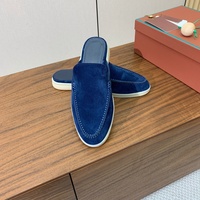 Chaussures décontractées Lefu pour hommes en cuir véritable LP Home, légères, confortables, respirantes, à bout en acier, à enfiler