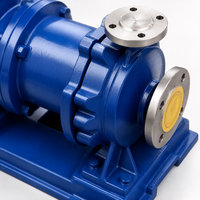 Pompe centrifuge à moteur basse pression monophasée OEM pour l'industrie chimique et le traitement de l'eau industrielle