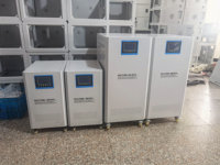 Stabilisateur de tension automatique industriel triphasé AC SVC(TNS)-30KVA à moteur servo en cuivre