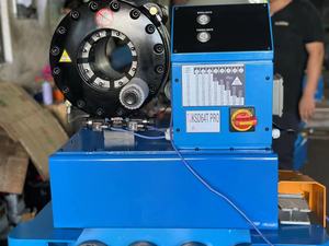 Presse à sertir les flexibles industriels grand diamètre CE P51, moteur 4KW, de 1/4 à 2,5 pouces, pour atelier de réparation d'équipements lourds - Product Image 2