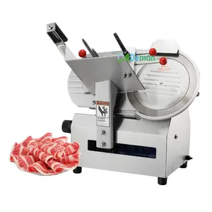 Cheap price Ham slicer slicing machine beef lamb mutton meat roll cutter Black-bone chicken slice cutting machine