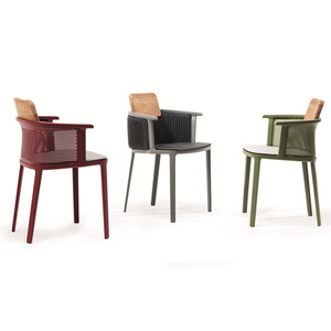 Ensemble table et chaises d'extérieur en alliage d'<span class=keywords><strong>aluminium</strong></span> trois pièces, style moderne et minimaliste, <span class=keywords><strong>pour</strong></span> villa, cour, balcon, <span class=keywords><strong>terrasse</strong></span>, café, bar - Product Image 5