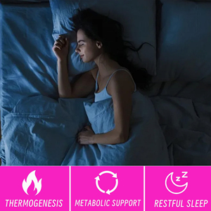 Cápsulas Quemagrasas Nocturnas de Marca Privada con Vitamina D que Fomentan la Calma, Alivian el Estrés y Ayudan a Suprimir el Apetito por la Noche - Product Image 2