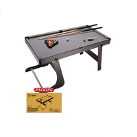 Table de jeu de billard en bois pour enfants, grande taille 92,5*51CM