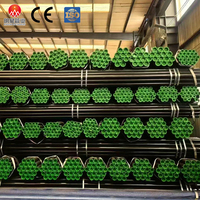 Tubería de Acero al Carbono Laminada en Caliente Sin Costura, Grado ST 45.8 P235GH ASTM A36 A53 A106 B, Diámetro Exterior de 1 a 24 Pulgadas, TK SCH40 SCH60 SCH80 SCH160