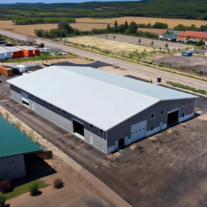 Prefab Opslagloods Pakhuis Dakspanten Bouwprijzen Staalconstructie Gebouw - Product Image 2