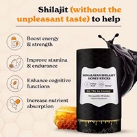 Capsules de résine de Shilajit pur de l'Himalaya Nutrivoice OEM, complément alimentaire au miel pour adultes, pour la santé