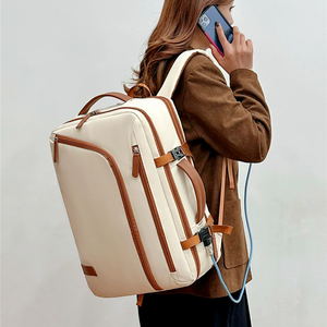 Custom Logo High-appearance Business Computer <b>Backpack</b> Men <b>Women</b> <b>Large</b> Capacity Closure Polyester Laptop <b>Backpack</b> - Product Image 3