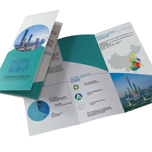 Yeni varış özel fantezi yüzey Finish renkli kitap baskı hizmeti çin şirket yüksek kaliteli karton katalog Flyer - Product Image 2