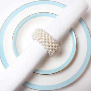 Anneaux <span class=keywords><strong>de</strong></span> <span class=keywords><strong>serviette</strong></span> en alliage tissé avec perles, style occidental, <span class=keywords><strong>pour</strong></span> mariage, anneau <span class=keywords><strong>de</strong></span> <span class=keywords><strong>serviette</strong></span> perlé, anneau <span class=keywords><strong>de</strong></span> <span class=keywords><strong>serviette</strong></span> élastique, utilisation au restaurant, vente en gros - Product Image 4