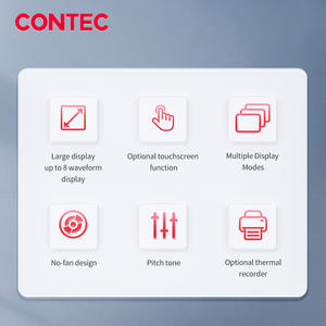 CONTEC-Monitor multiparámetro de paciente, dispositivo de monitoreo hospitalario, máquina de signos vitales, señal de paciente, - Product Image 4