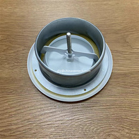 Diffuseur de plafond rond HVAC Soupape à disque d'air d'alimentation en métal