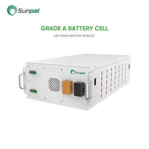 Sunpal Energiespeicherbatterie gestapelte 384 V 100 Ah gestapelbare Batterie für Zuhause