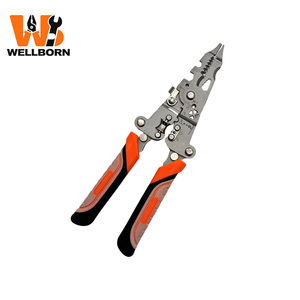 <span class=keywords><strong>Pince</strong></span> à dénuder les fils pliable - <span class=keywords><strong>Pince</strong></span> à dénuder multifonction pliable, dénudeur de fils de poche portable avec fonction de sertissage et de coupe - Product Image 2