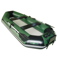 Bateau de pêche gonflable en PVC de haute qualité, 270 cm, bateau de pêche pliable, bateau pneumatique à vendre