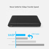 Caja de disco duro USB 3,0 SATA externa original, interfaz SATA I / Ll / Ill de 2,5 ", HDD externo y SSD, transferencia rápida de datos
