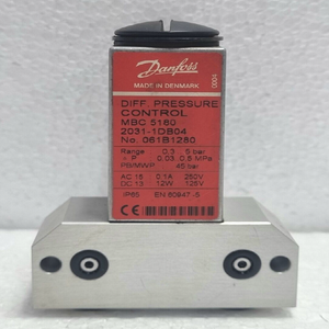 Danfoss Differential Pressure <b>Switch</b> MBC 5180-2031-1DB04 0.3 to 5 Bar 061B1280 - Product Image 1