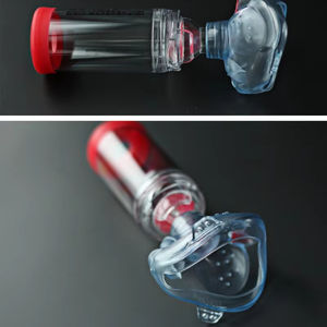 Chambre d'aérosol de haute qualité entretoise pour l'asthme et inhalateur poumon Mdi traitement médicamenteux de l'asthme - Product Image 1