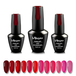 2026 Mixcoco 15ml Hema Free Campione Gratuito Forniture per Unghie Gel UV Colorato Smalto Gel Unghie Soak Off Unghie Avvolte Prodotti per Salone - Product Image 1