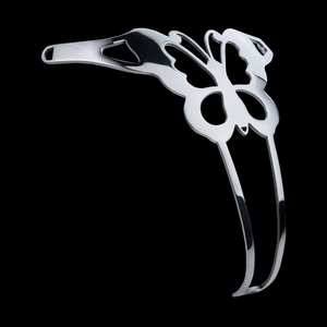 Cinturón de Castidad Metálico Femenino con Diseño de Mariposa Mejorado, Dispositivo de Bondage Elegante de Acero Inoxidable, Bragas de Castidad Metálicas para Mujer - Product Image 2