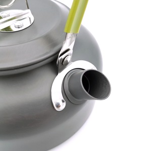 <span class=keywords><strong>Kingpool</strong></span> xách tay 0.8L cắm trại ngoài trời cà phê Ấm đun nước nhôm cứng nhỏ gọn đi bộ đường dài Ba lô ấm trà - Product Image 5