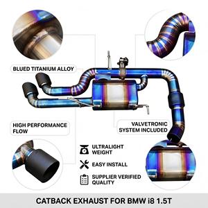 ระบบท่อไอเสียวาล์วไทเทเนียม Vortex High Flow สำหรับ BMW i8 I12 I15 1.5T Hybrid เสียงแบบ Deep Sport พร้อมชุดปรับแต่งเสียงแบบ Drone Free Tuning Kits - Product Image 1