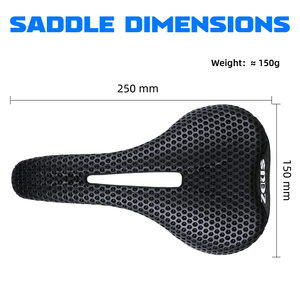 <span class=keywords><strong>Selle</strong></span> de vélo en fibre de carbone imprimée en 3D <span class=keywords><strong>VTT</strong></span> <span class=keywords><strong>selle</strong></span> de vélo de route respirant absorbant les chocs équipement d'équitation <span class=keywords><strong>selle</strong></span> de vélo - Product Image 4