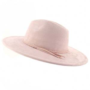 Chapeau en laine à large bord unisexe VW050, nouvelle mode, grande taille, idéal pour les fêtes, toutes saisons - Product Image 4