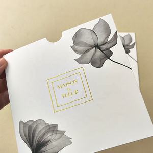 Enveloppe porte-carte cadeau personnalisée en papier pour cartes de crédit d'hôtel ou de membre - Product Image 5