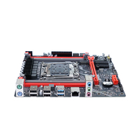 Tarjeta Madre para PC Gamer, Placa Base LGA 2011-V3, Canal Dual, Placa Madre DDR3 DDR4 X99 para Computadora de Escritorio