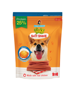 Alta calidad BEARING Jerky Treats Stick 300g Pollo asado Snack suave Limpieza de dientes saludables hecha de carne Tailandia - Product Image 1