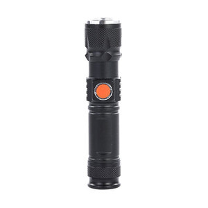 T6 Flashlight Aluminum Alloy <b>Rechargeable</b> Zoomable Outdoor <b>LED</b> <b>Torch</b> - Product Image 3