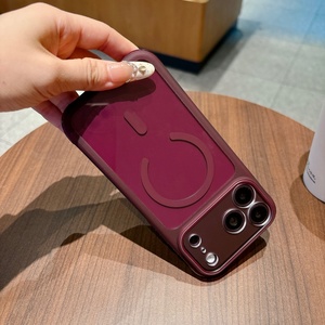 เคสโทรศัพท์ใสแม่เหล็กแฟชั่นสำหรับ iPhone 18 14 15 16 17 Pro Max พร้อมปุ่มสัมผัส AI ป้องกันการกระแทกทั้งสี่มุม - Product Image 6