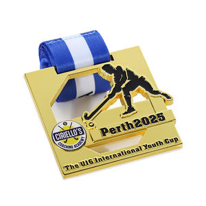 Medallas Deportivas Personalizadas <span class=keywords><strong>de</strong></span> Fabricante, Aleación <span class=keywords><strong>de</strong></span> Zinc, Diseño <span class=keywords><strong>de</strong></span> Figura Hueca con Esmalte, Medalla <span class=keywords><strong>de</strong></span> Hockey sobre Hielo, Logotipo Metálico Personalizado para <span class=keywords><strong>Academia</strong></span> - Product Image 3