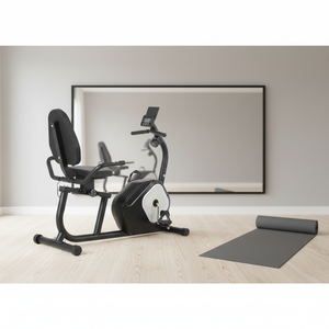 Vélo <span class=keywords><strong>d</strong></span>'exercice <span class=keywords><strong>d</strong></span>'intérieur silencieux et peu encombrant, vélo <span class=keywords><strong>de</strong></span> fitness à roulement fluide pour <span class=keywords><strong>appartement</strong></span>, entraînement cardio - Product Image 4