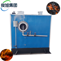 Four à air chaud pour le séchage du bois à double combustible (chauffage au bois de chauffage et au charbon)-Idéal pour le bois, le bois et les produits du bois-Personnalisable
