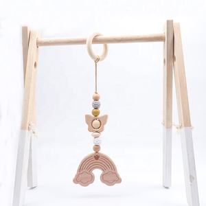 Colgantes de <span class=keywords><strong>cuna</strong></span> <span class=keywords><strong>para</strong></span> recién nacido, juguetes educativos de madera, decoración <span class=keywords><strong>para</strong></span> habitación infantil, sonajeros, juego de madera, gimnasio, juego <span class=keywords><strong>colgante</strong></span> - Product Image 5