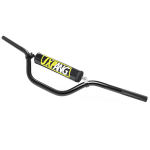 Guidon <span class=keywords><strong>de</strong></span> moto tout-terrain 7/8 " 22 mm <span class=keywords><strong>en</strong></span> aluminium 6063-T6, compatible avec les guidons <span class=keywords><strong>de</strong></span> Pit Bike, avec coussin <span class=keywords><strong>en</strong></span> <span class=keywords><strong>mousse</strong></span> pour Motocross, Pit Bike, ATV, Quad, Mini Bike - Product Image 1