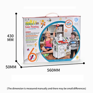 Bambini di colore della penna della pittura del giocattolo del Puzzle di attività educativa della frazione magnetica giocattolo educativo per i bambini ragazzi e ragazze - Product Image 6